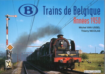 Trains de Belgique. Années 1950